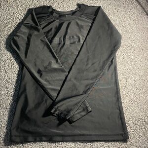 Stylish Black Long Sleeve Kids Tee